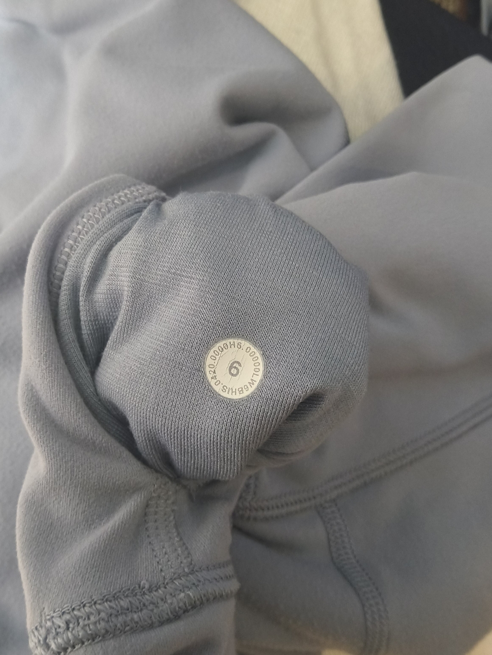 Lululemon Align Crop 21" leggingHigh-Waist Cropped Leggings in  Gra Blue.Size 6 - Picture 5 of 7